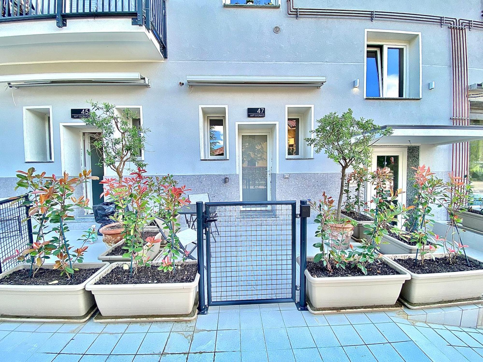 Apt Donati Home, Modernita E Comfort Con Parcheggio Gratuito Privato E Spazio Esterno Privato Cassano dʼAdda Extérieur photo